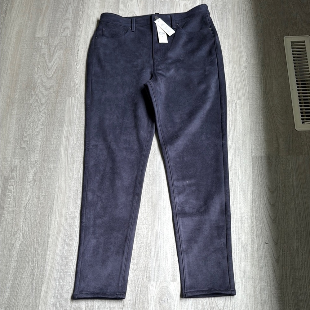 Ann Taylor Navy Suede Jeans